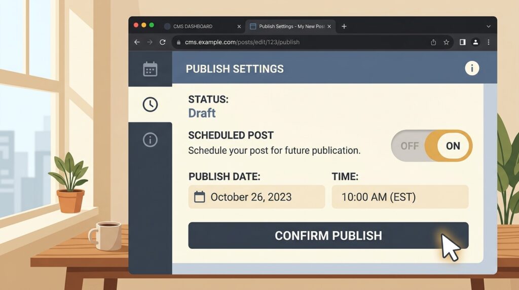 Автоматично публикуване в WordPress и CMS: 3 лесни стъпки